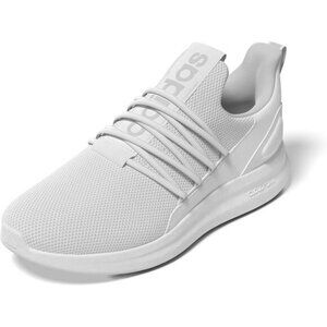 ⚡Adidas Mens White/Grey/White Imported Rubber Lite Racer Pull-On Shoes